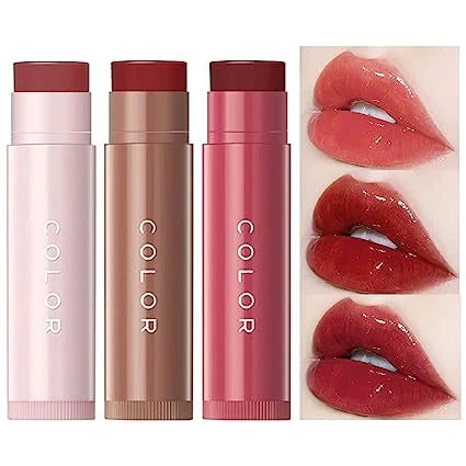 Dale a tus Labios el Toque Coreano: Set x3 Bálsamos Labiales 💋