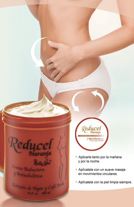 Crema Reductora Anticelulitis de Naranja 🍊✨